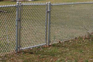 galvanized wire fencing gate