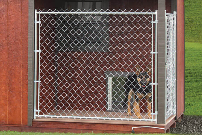 Chain link dog pens for cheap sale