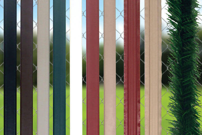 chain link privacy slats