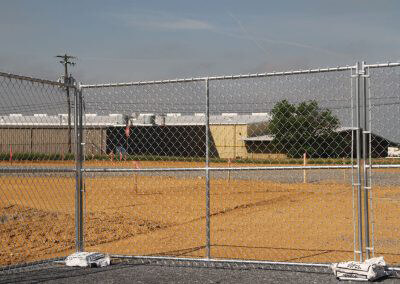rental panels for chain link fence