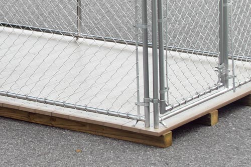 Diy chain link dog kennel hotsell